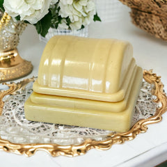 Vintage Art Deco Cream Celluloid Ring Presentation Box