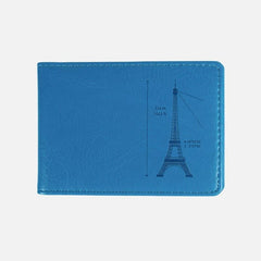 Paris Faux Leather Card Holder - Tour Eiffel