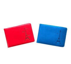 Paris Faux Leather Card Holder - Tour Eiffel