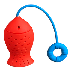 French Fish Tea Infuser - Red or Blue