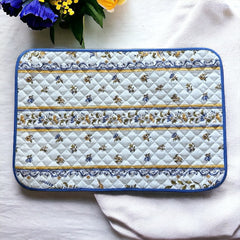 Provence Quilted Placemat - Moustiers Blue