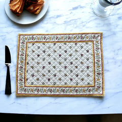 Provence Quilted Placemat - Moustiers Red