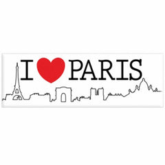 Decorative Paris Magnet - I Love Paris