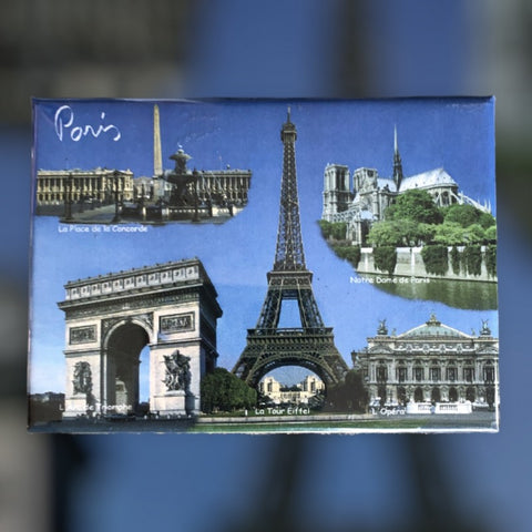 Decorative Magnet - Paris Monuments