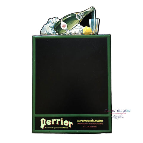 Embossed Tin Sign - Perrier Ardoise