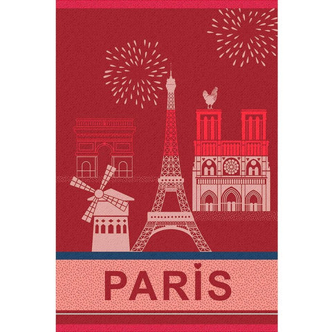 French Dishtowel - Paris City - Coucke