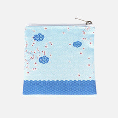 Zipper Pouch Paris - Flower &amp; Eiffel Tower - Small