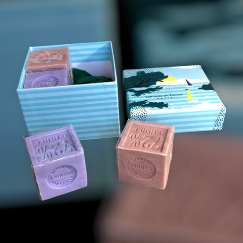 Marseille Soap Gift Box - Sea - Senteurs de France